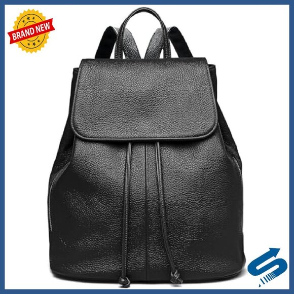Genuine Leather Convertible Backpack Purse for Women Work Travel main image 7